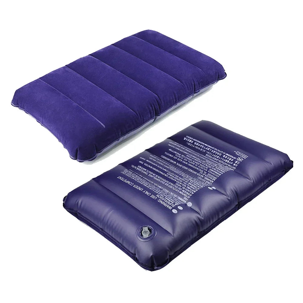 Portable Ultralight Cushion Beach Inflated Pillows Relaxing Tool