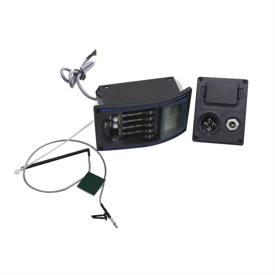 Miwayer Classical Acoustic Guitar Pickup, EQ Equalizer, Preamplifier