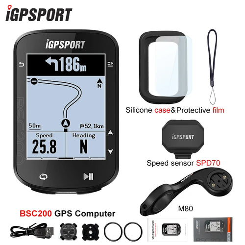 IGPSPORT BSC200 GPS Cycle bike Computer Wireless Speedometer Bicycle