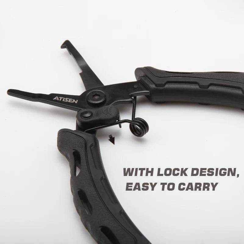 Stainless Steel Fishing Gripper Professional Fishing Lip Grabber Tool,