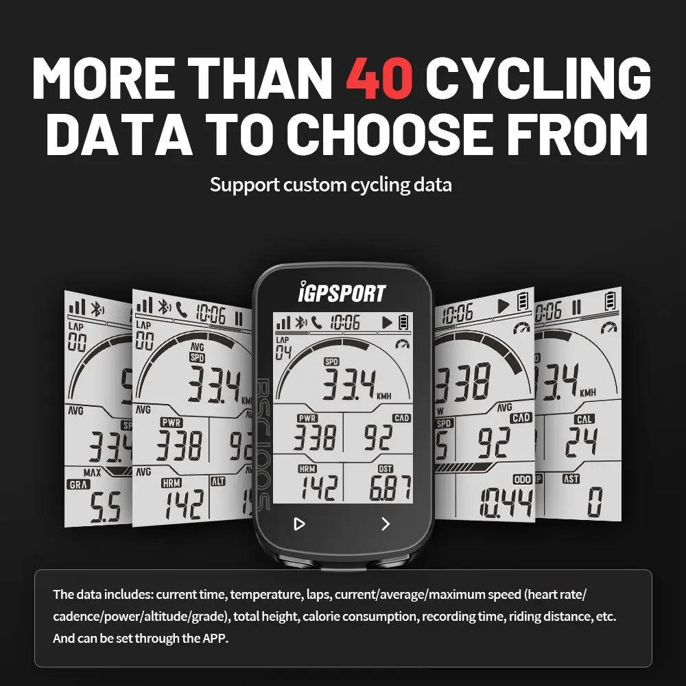 GPS Bike Computer IGPSPORT BSC100S Cycle Wireless Speedometer Bicycle