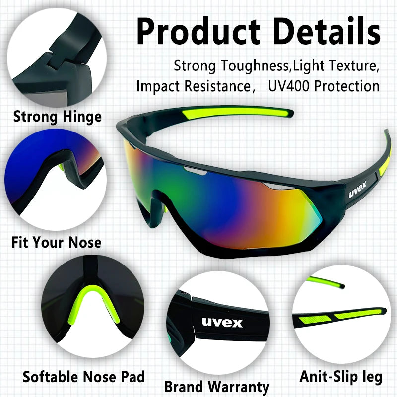 Cycling Sunglasses Women’s & Men's Sports Glasses UV400 Riding Eyewear