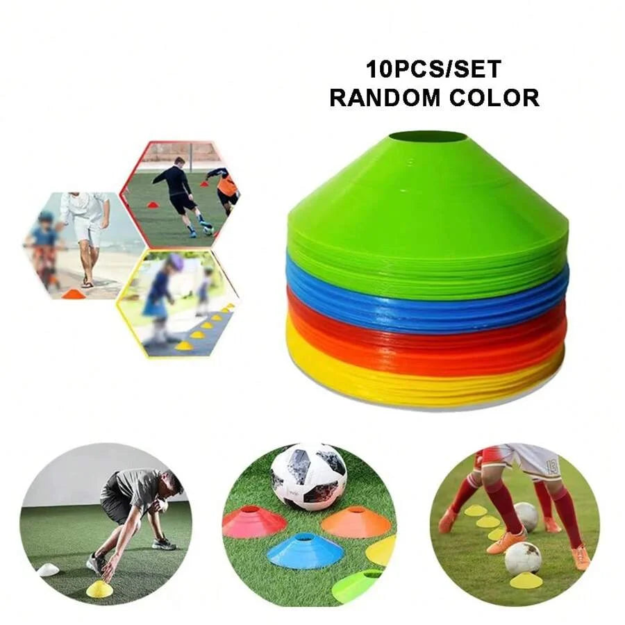 10/20/30pcs soccer Training Sign Dish Pressure Resistant Cones Marker