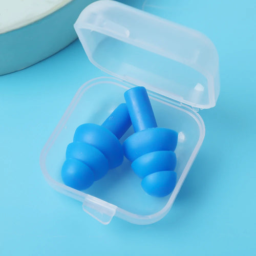 1Pairs Soft Silicone Earplugs Waterproof Swimming Ear Plugs Reusable