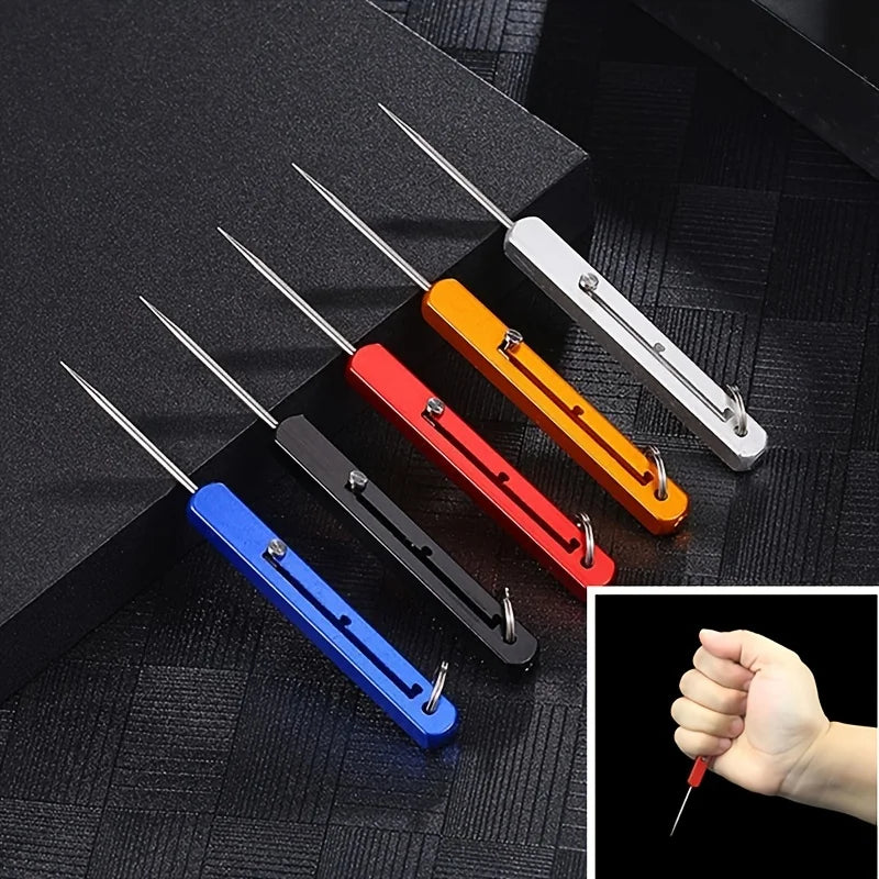 Rectangular Telescopic Integrated Toothpick And Tooth Picking Tool,