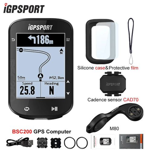IGPSPORT BSC200 GPS Cycle bike Computer Wireless Speedometer Bicycle