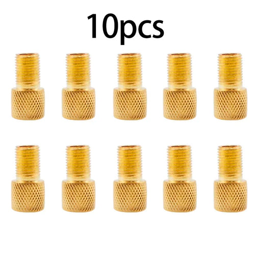 2/5/10PC F/V To A/V Valve Adapter Bike Value Converter Presta To