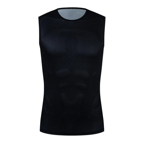 Reflective Cycling Base Layers White Cycling Undershirt Quick Dry Vest