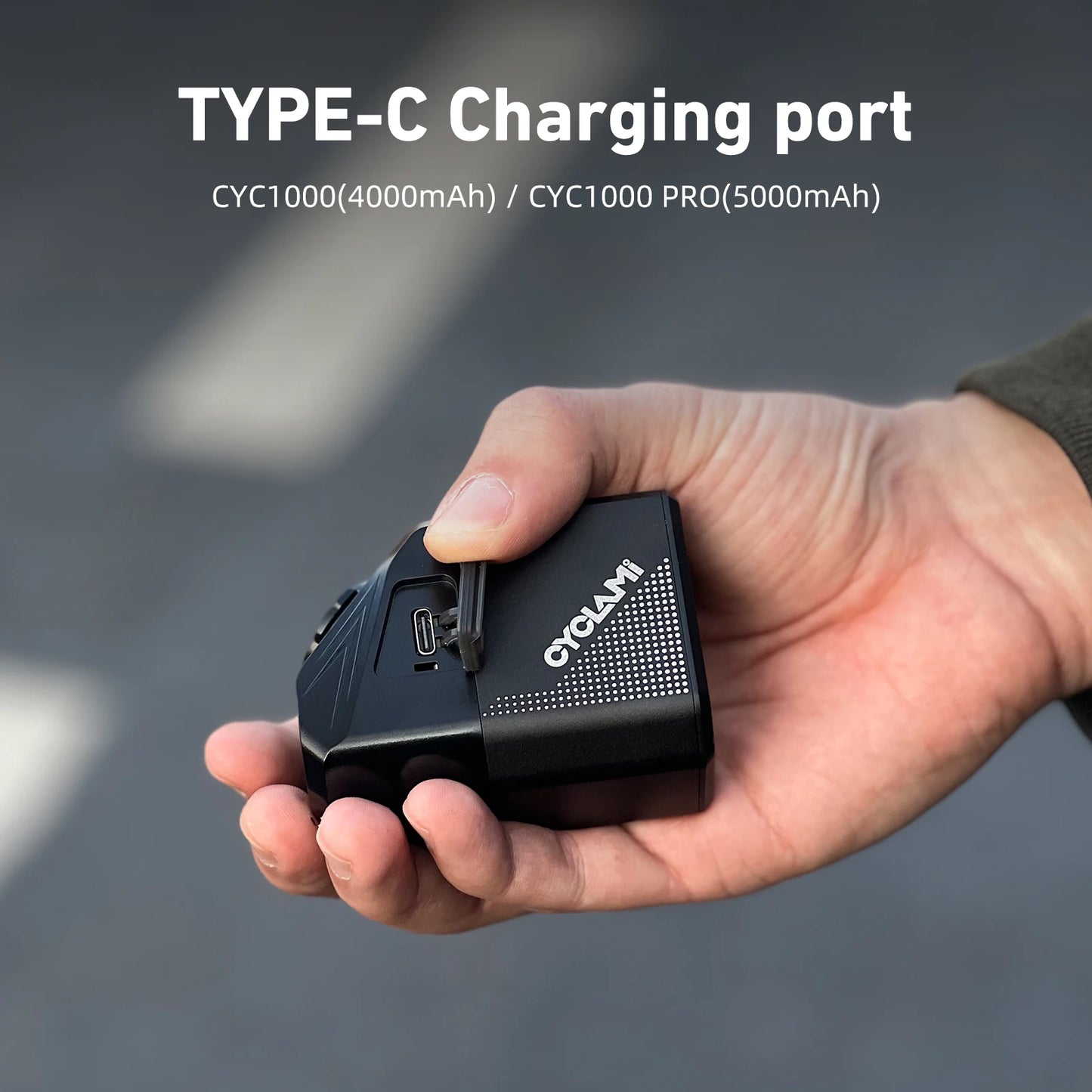 CYCLAMI Bike Headlight CYC 1000 Lumen GoPro Hanging Ultra Bright