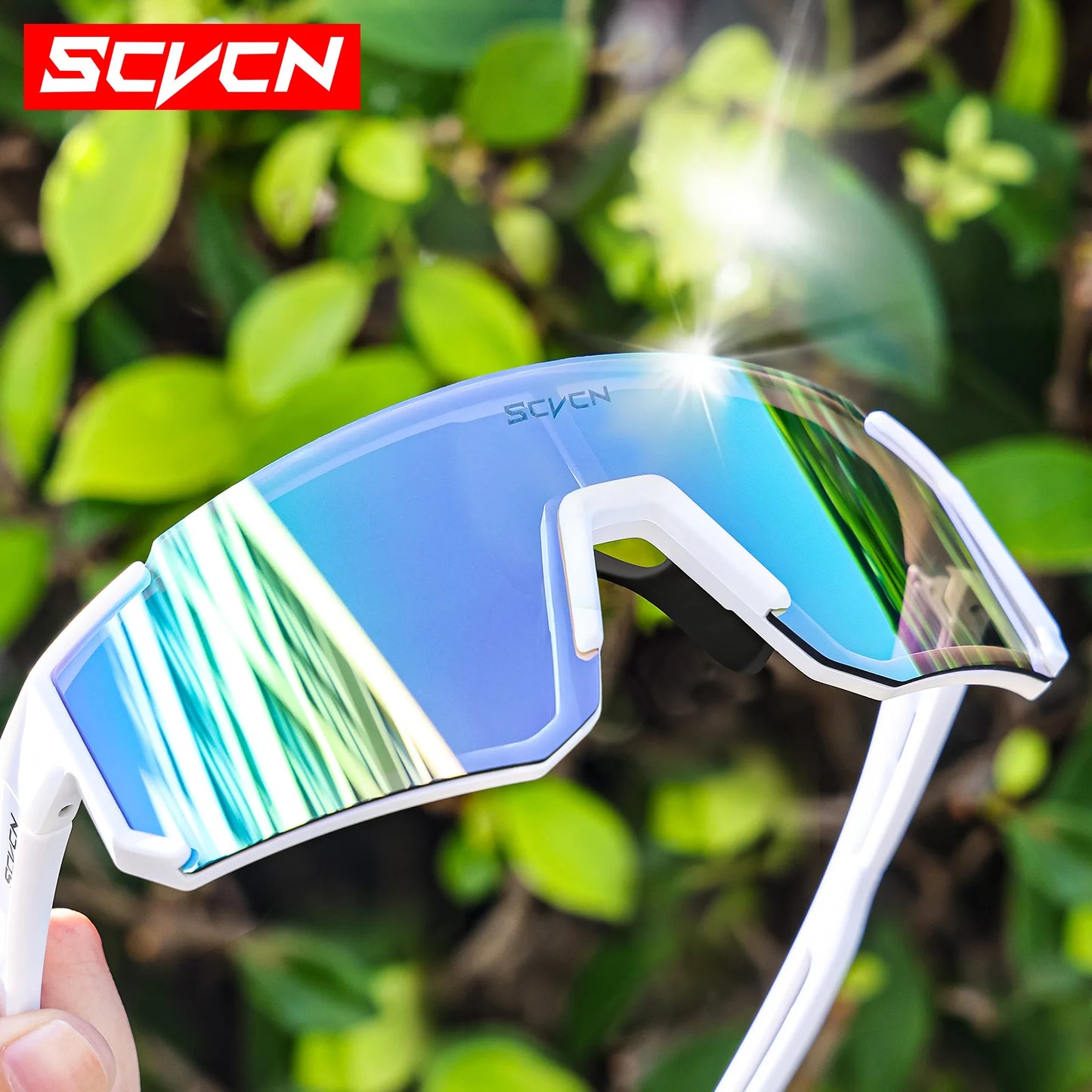 SCVCN UV400 Cycling Glasses for Men MTB Sunglasses Mountain Bike