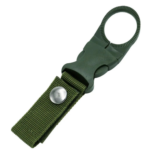 Webbing Water Bottle Holder Climbing Carabiner Belt Backpack Hanger