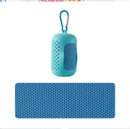 Cooling Towel Breathable Chilly Towel Sports Towel With Storage Box