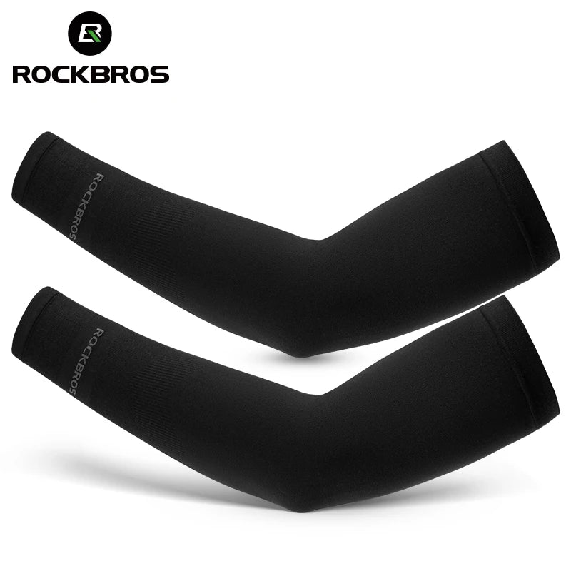 ROCKBROS Ice Silk Bicycle Sleeves Summer Breathable Cycling Arm
