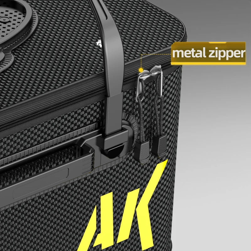 YUZHIYUAN Fishing Container Foldable Portable Live FIsh Bucket Large