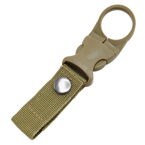 Webbing Water Bottle Holder Climbing Carabiner Belt Backpack Hanger