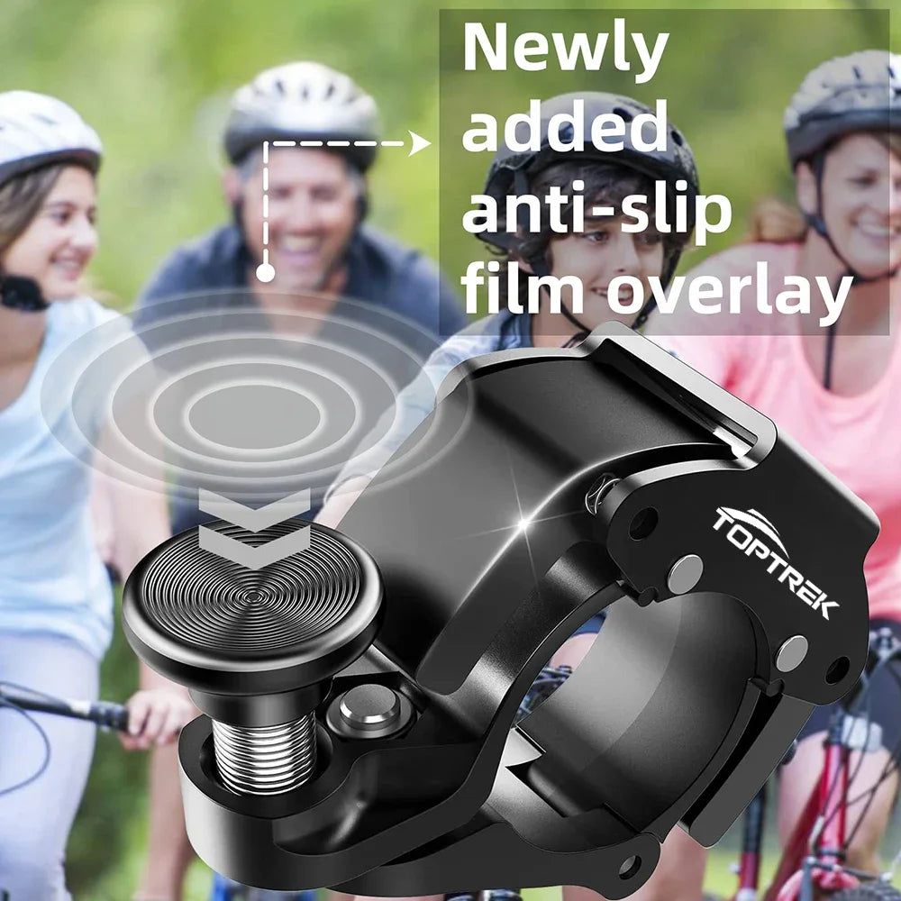 Toptrek Stainless Bicycle Bell Ring MTB Cycling Horn Bike Handlebar