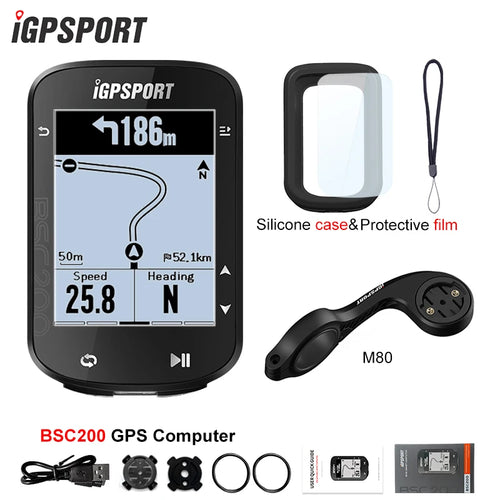 IGPSPORT BSC200 GPS Cycle bike Computer Wireless Speedometer Bicycle