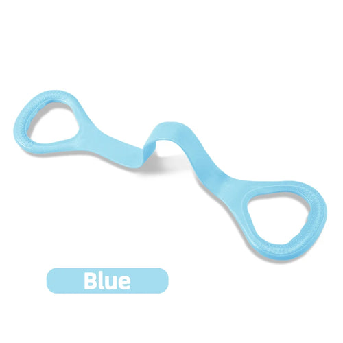 8 Fitness Workout Resistance Band Arm Back Shoulder Exercise Elastic