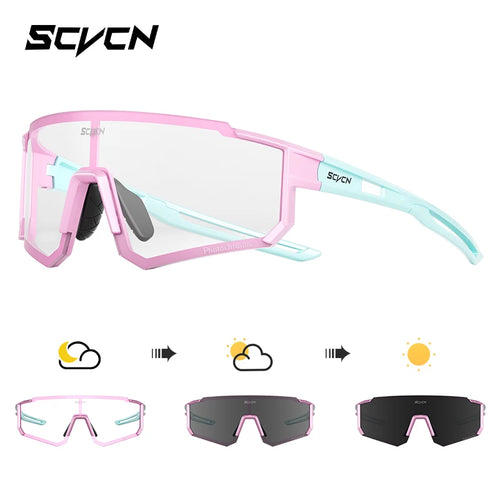 SCVCN Fashion Sunglasses for Men Sport Cycling Glasses Bike Bicycle