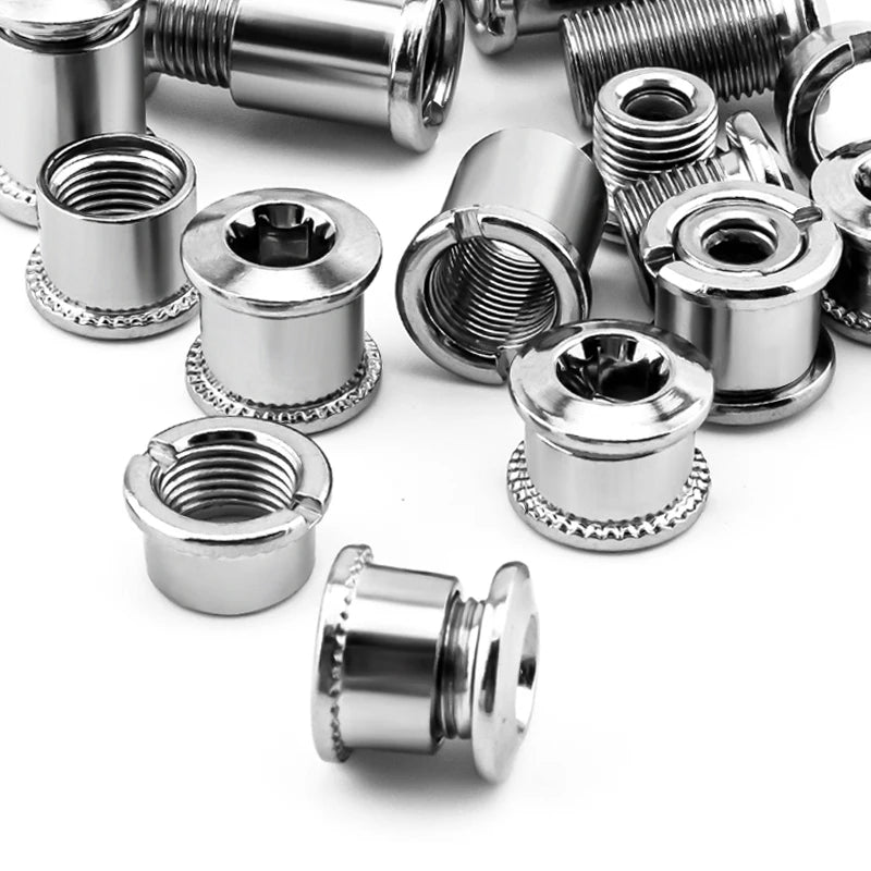 MUQZI 5 Pair Chainring Bolts Bike Single Double Three Disc Chainring