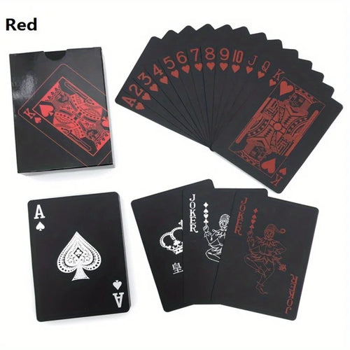 Waterproof PVC Illusionist Poker Cards - Durable & Aesthetically