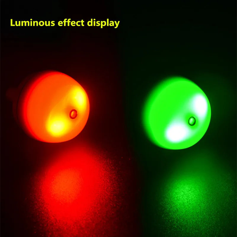 Electronic Floating Wave Rock Fishing with Night Light Float