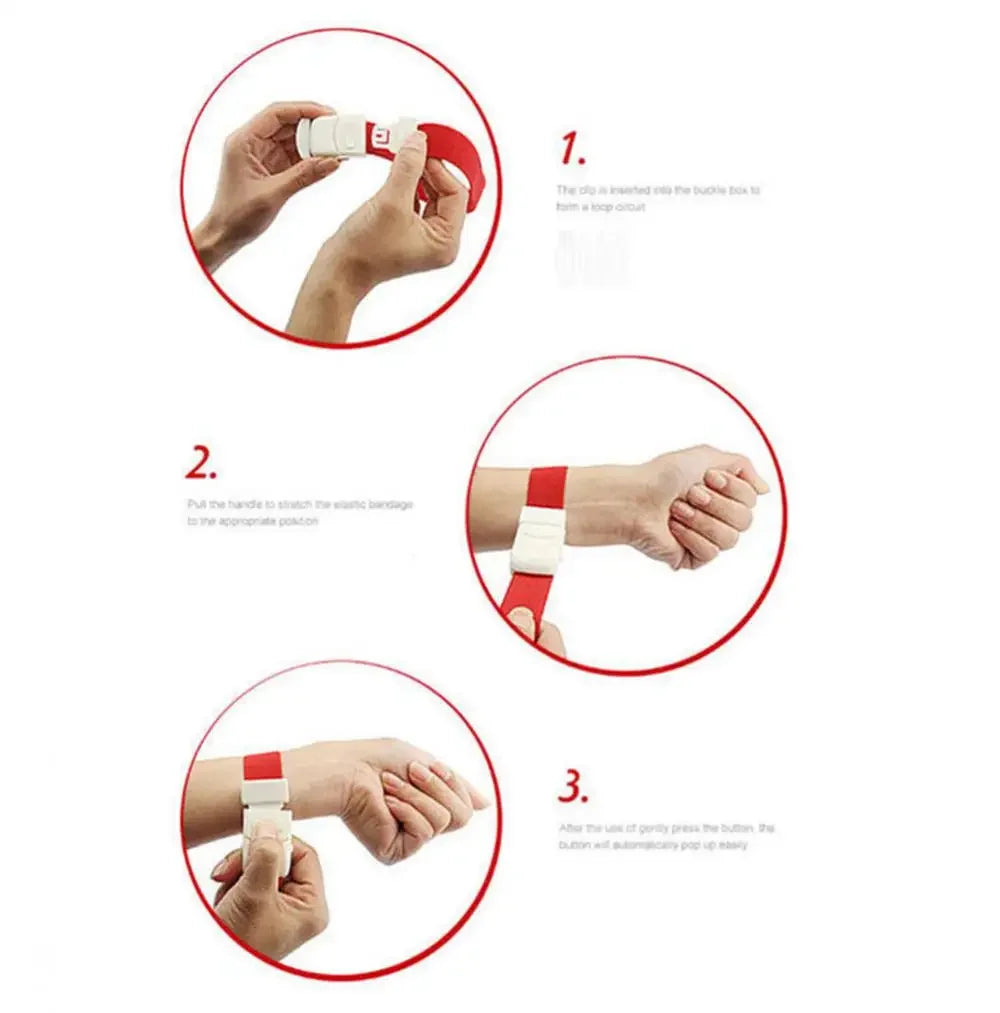 Quick Release Tourniquet, Slow Release Tourniquet, Carabiner