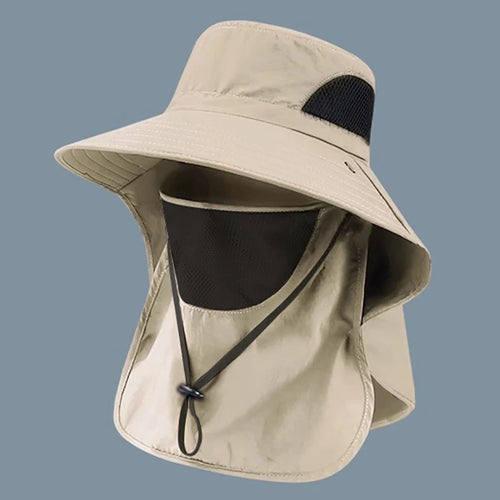 Summer Sun Hats UV Protection Outdoor Hunting Fishing Cap For Men