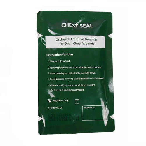 Vent Chest Seal Life-Saving Wound Care for Emergency or Tactical