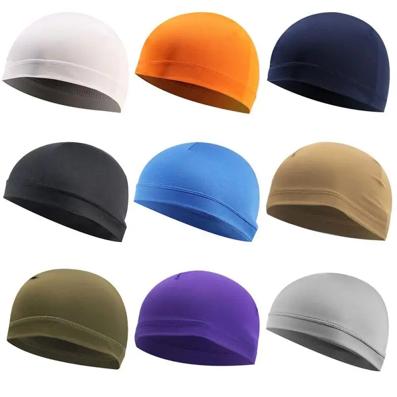 Unisex Quick Dry Helmet Cycling Cap, Anti-UV, Anti-Sweat, Sports Hat,
