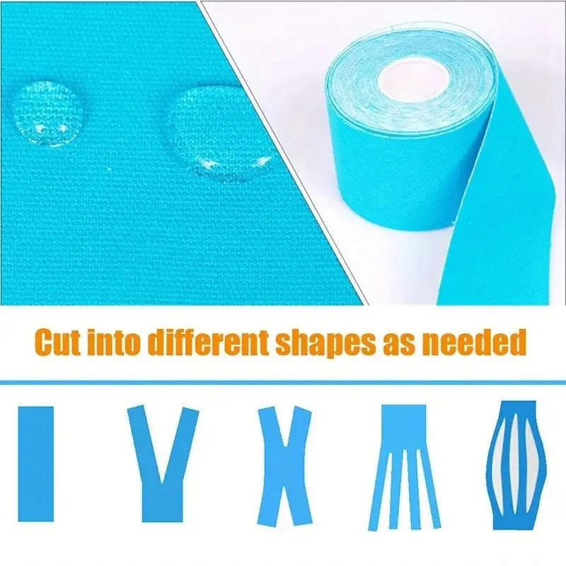 1 Roll Elastic Kinesiology Tape Sports Muscle Tape Bandage Care