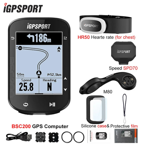IGPSPORT BSC200 GPS Cycle bike Computer Wireless Speedometer Bicycle