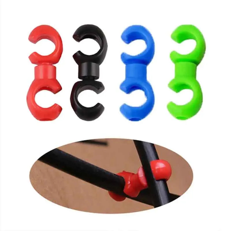 10pcs/set Bike Cross Line Clips Mountain Road Bicycle Brake Gear Cable