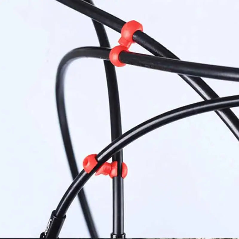 10pcs/set Bike Cross Line Clips Mountain Road Bicycle Brake Gear Cable