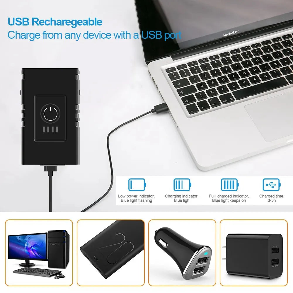 2T6 LED Bicycle Front Light 1000LM Aluminum Alloy Bike Light Headlight