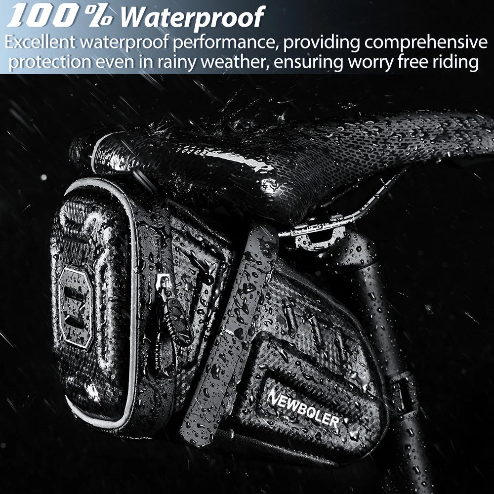 2025 NEW Waterproof Bicycle Saddle Bag MTB Road Bike Saddlebags