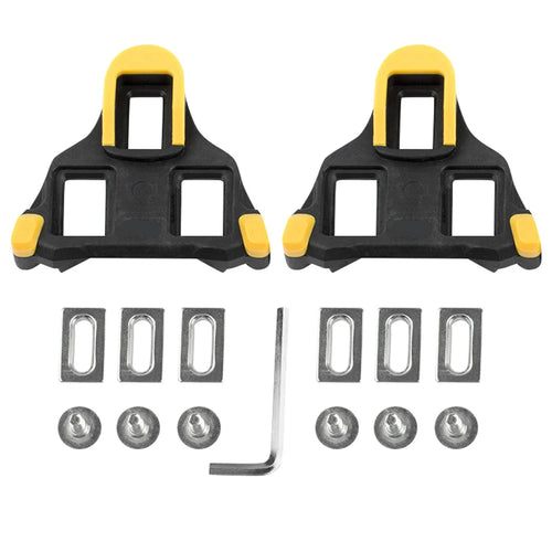 Bike Cleats Self-locking Cycling Pedals Cleat Set Lightweight Platform