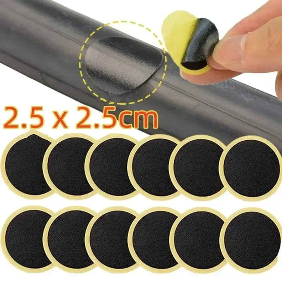 30/20/10PCS Glue-free Bicycle Tire Patches - Quick Self-Adhesive