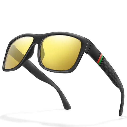 Classic Brand Men Square Polarized Fishing Sunglasses Outdoor Driving