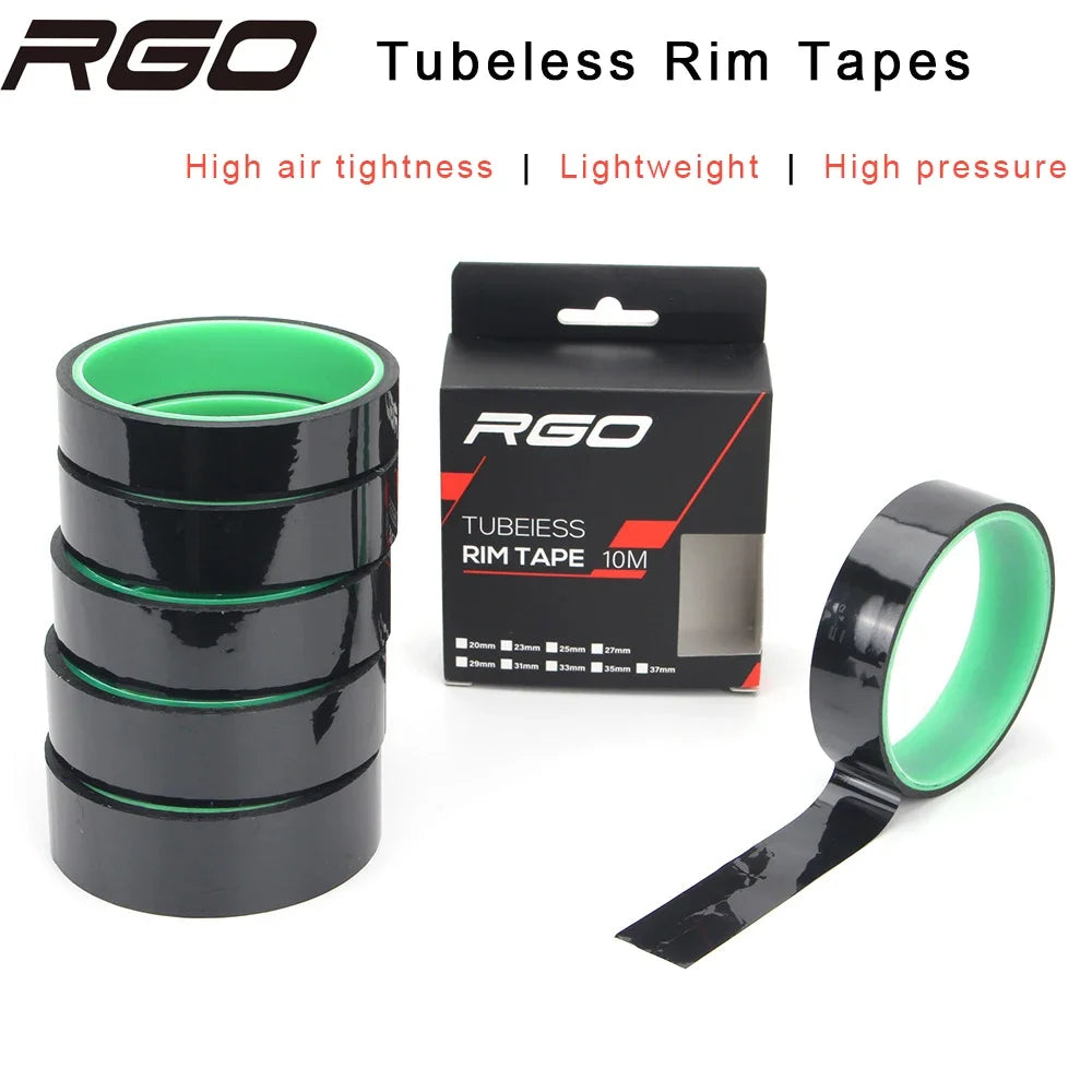 RGO Bicycle Tire Liner Vacuum Tire Pad MTB Tubeless Rim Tapes 20-37MM