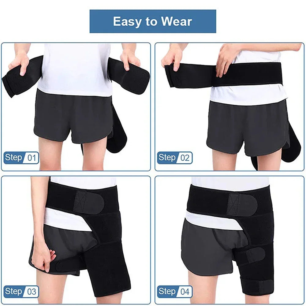 Tcare Sciatica Nerve Pain Relief Thigh Compression Brace for Hip