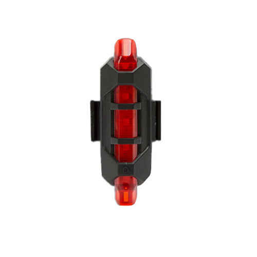 USB Rechargeable Bike Light Taillight Easy to Install 3 Modes Bicycle