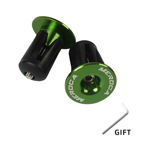 1 Pair Mountain Road Bike Handlebar End Plugs Aluminum Alloy Handle