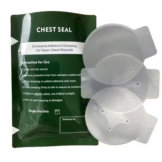 Vent Chest Seal Life-Saving Wound Care for Emergency or Tactical