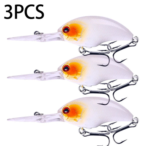 HENGJIA 13G 9CM Fishing Lures Rock Crank Bait Crankbait Minnow  Bass