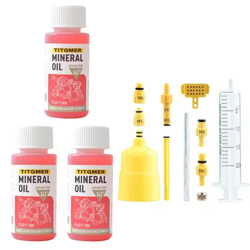 High Performance Bike Brake Mineral Oil - 60ml/2oz - Ideal for Shimano
