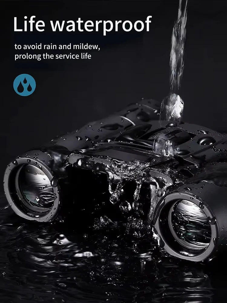 900x25 High-Powered Mini Binoculars Exceptional BAK4 Prism Waterproof