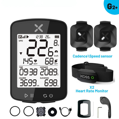XOSS New G2 GPS G2+ Cycling Computer G Plus Wireless Speedometer