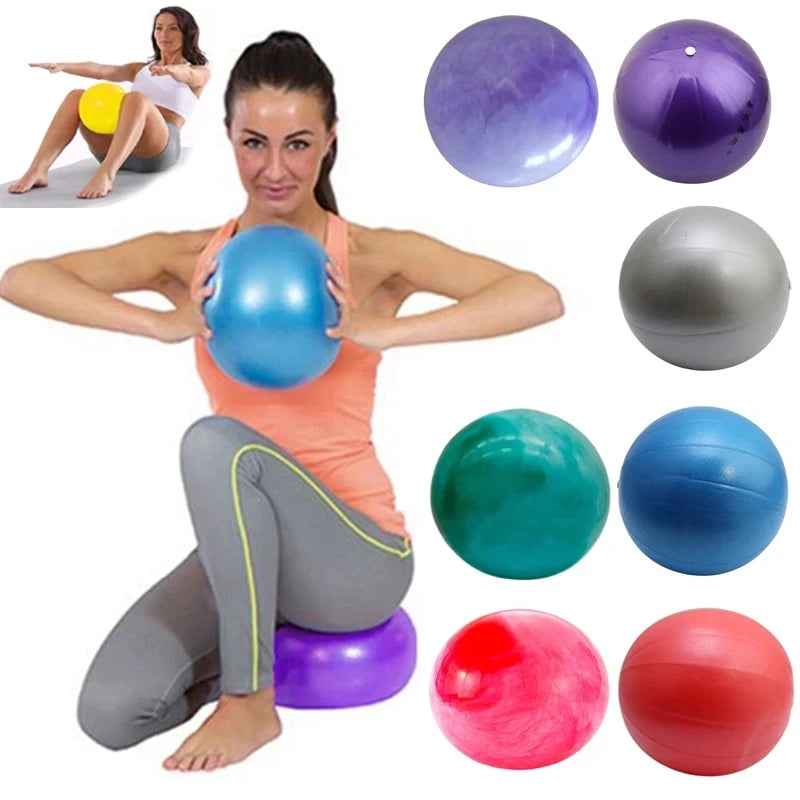 New 25cm Yoga Ball Exercise Gymnastic Fitness Pilates Ball Balance