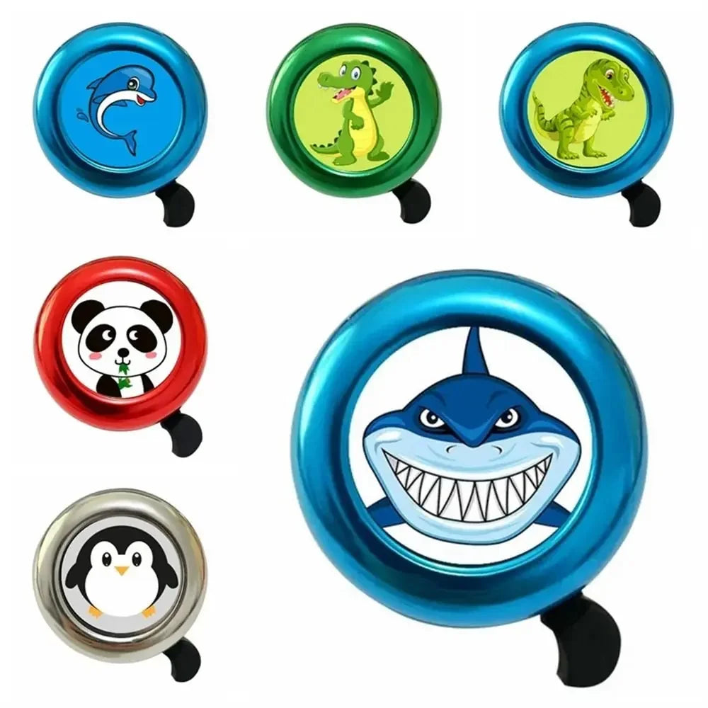 Cartoon Children's Bicycle Bell High Sound Creative Bike Balance